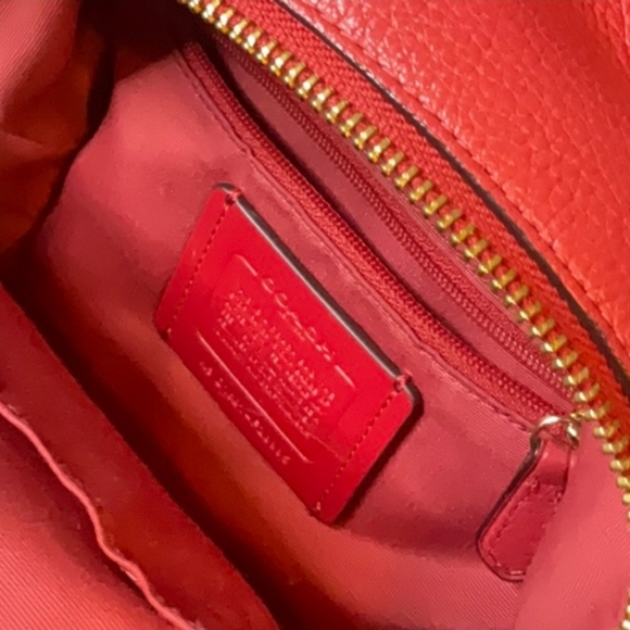 Coach Court backpack Miami red - Picture 4 of 7